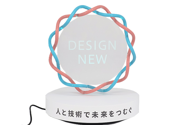 中電技術コンサルタント株式会社様からのご依頼で、パーパスロゴの立体オブジェを製作させていただきました。