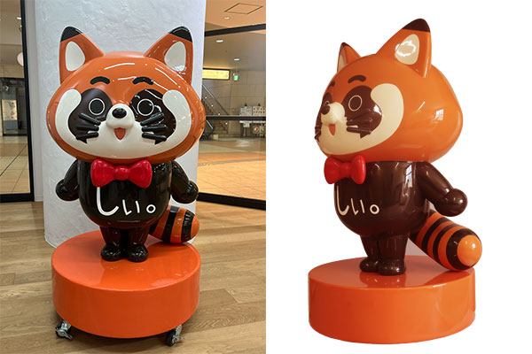 一般社団法人まろわ協会様からのご依頼で、公式キャラクター「レッサーしぃ」のフィギュアを製作させていただきました。